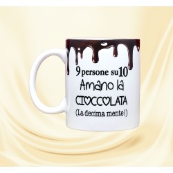 Mug CiokoVivas - 9 Persone Su 10 Amano La Cioccolata (La Decima Mente)