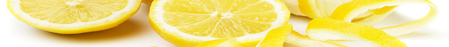 Granita al gusto di limone giallo